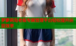罗萝莉岛老板专属管理平台轻松提升运营效率