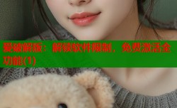 爱破解版：解锁软件限制，免费激活全功能(1)