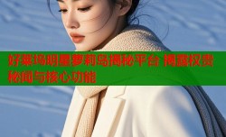 好莱坞明星萝莉岛揭秘平台 揭露权贵秘闻与核心功能