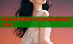 萝莉岛事件揭秘平台带你深度追踪真相与动态