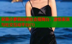 呆萌小萝莉动感社会摇舞台：激情表演与社交互动平台(1)