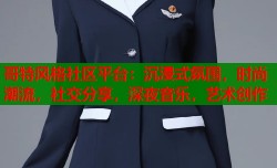 哥特风格社区平台：沉浸式氛围，时尚潮流，社交分享，深夜音乐，艺术创作