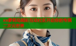 xx萝莉岛精彩互动社区开启你的专属二次元世界