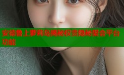 安德鲁上萝莉岛揭秘权贵隐秘聚会平台功能