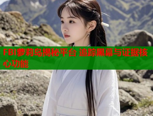 FBI萝莉岛揭秘平台 追踪黑幕与证据核心功能  第1张
