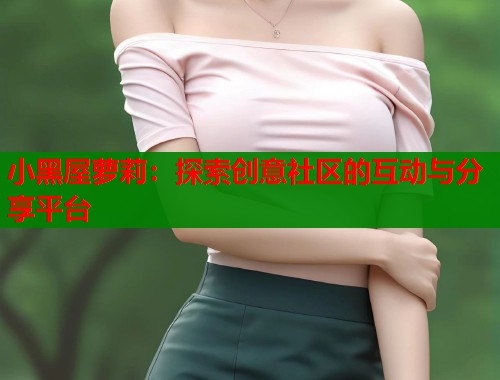 小黑屋萝莉：探索创意社区的互动与分享平台  第1张